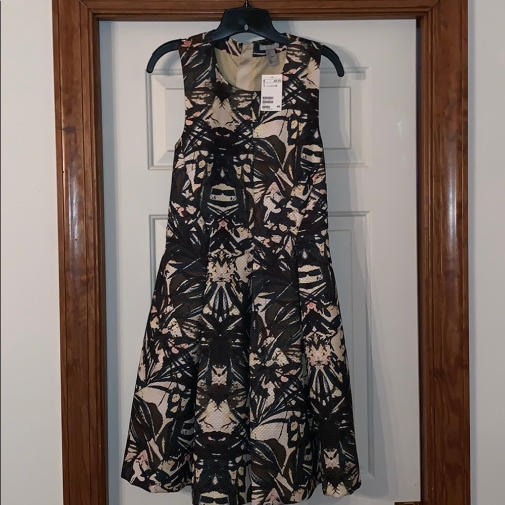 H&M fit and flare dress